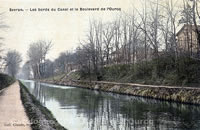 Sevran. - Les bords du Canal et le Boulevard  de l'Ourcq